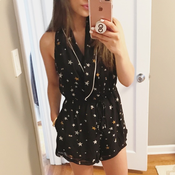 Starry Night Romper - Picture 2 of 2